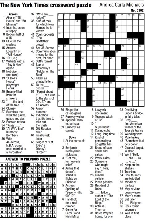 april 1 nyt crossword|NYT Crossword Answers for April 1, 2024 .